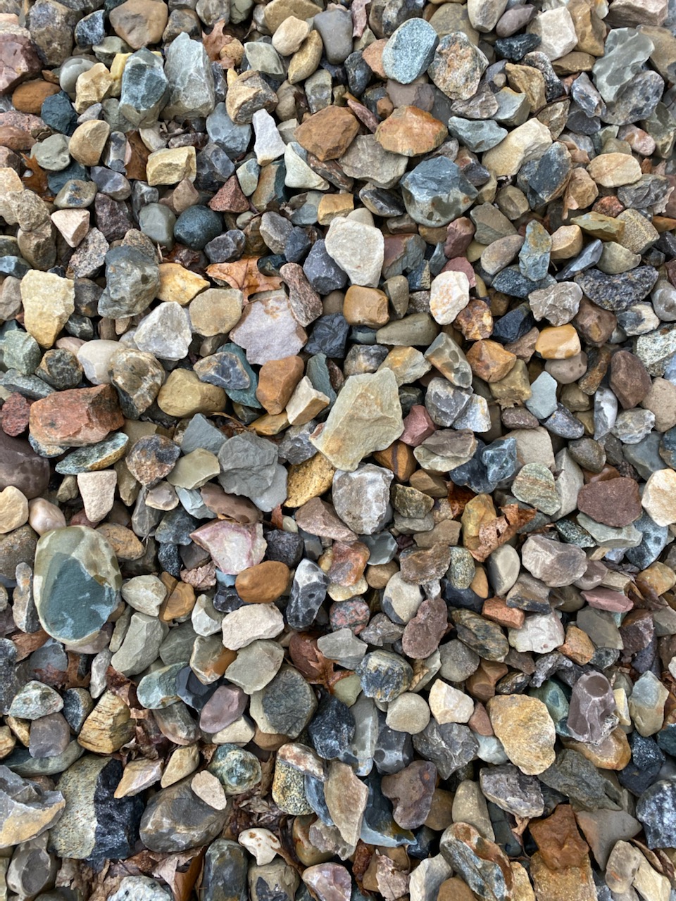 Ohio River Rock MR. Mulch