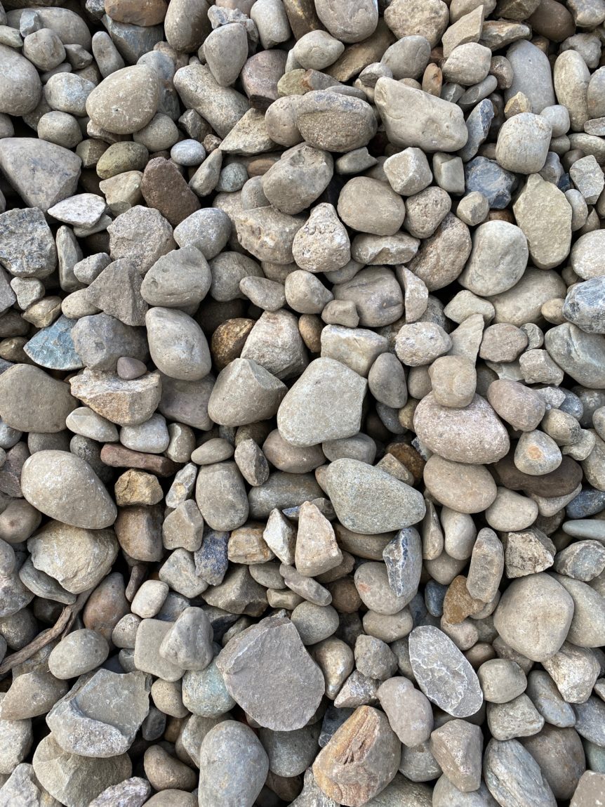 Ohio Cobble Gravel Sold By The Yard Mr. Mulch